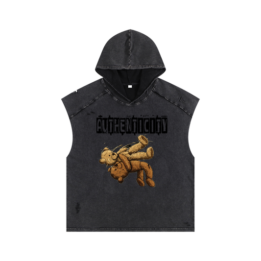 Acid Washed Sleeveless Boxed 